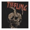 Dungeons & Dragons Womens/Ladies Tiefling Skull Horns T-Shirt