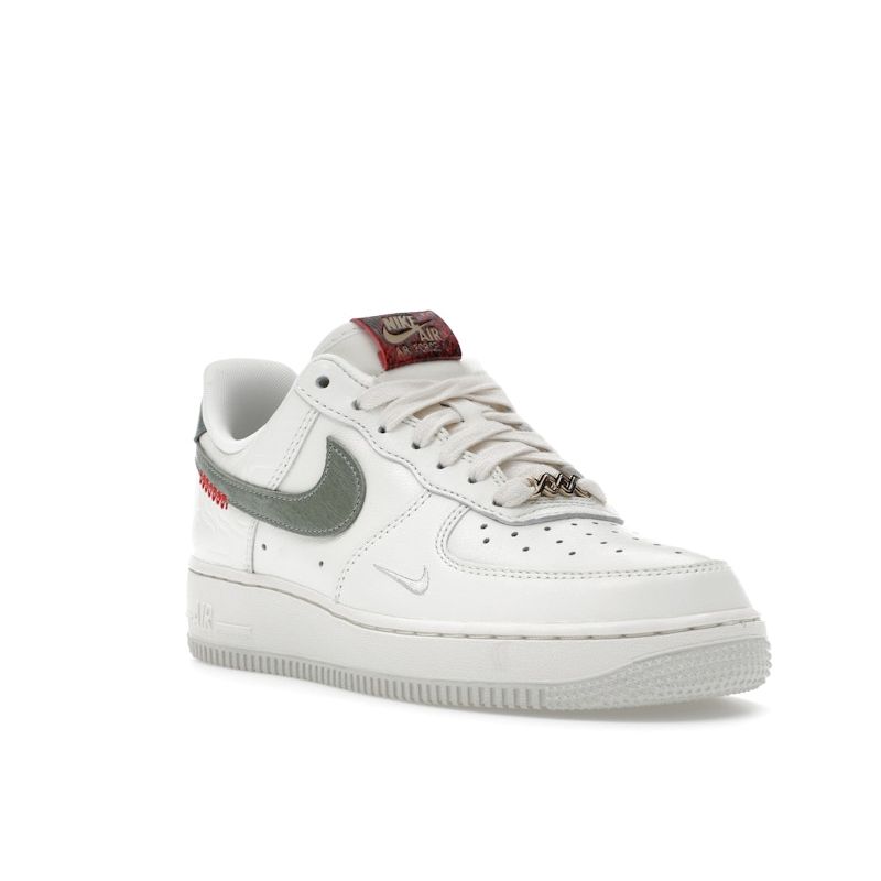 Nike Air Force 1 07 LE Year of the Snake Men Sneakers Cream Sail Jade-Horizon HV5979-130