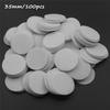 8/10/15/20/25/30/35/40/45/50mm Non Woven Round Felt Circle Pads for DIY Crafting Flower Backing Hair Accessories Vacuum Filters