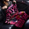 Custom Name Truck Theme Printed Blanket - Perfect for Couch, Bed, Travel & Outdoor Use | Machine Washable, Cozy & Durable.