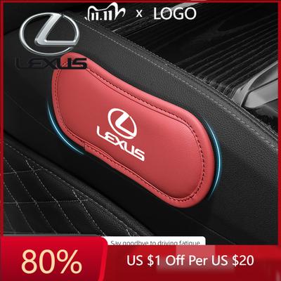 2026 Hot Interior Stickers Leather Car Knee Pad Leg Rest Support Cushion Accessories For F SPORT RX300 IS200 IS250 ES350 C