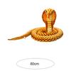 Simulation Snake Plush Toy Realistic Snake Skin Giant Cobra Plushies Funny