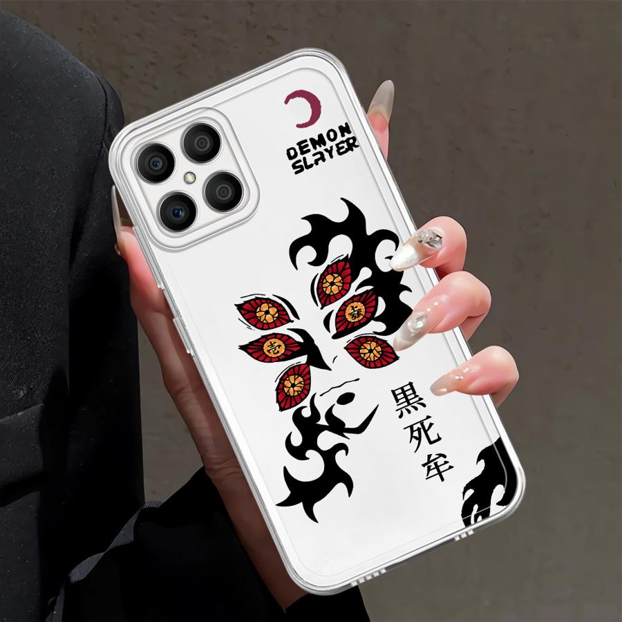 

Мягкий чехол для телефона для Honor X8a X8 X8b X9a X9b 90 Lite X7b Крутой аниме Кокушибо Honor X7b