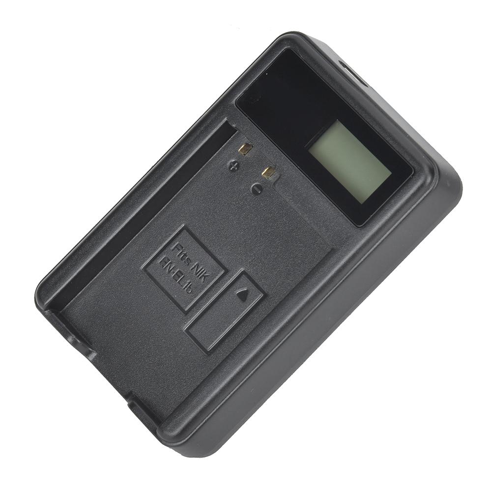 SEIVI EN EL15 Camera Battery Charger LCD Charging Display for Nikon D800 D750 D7000 Single Slot
