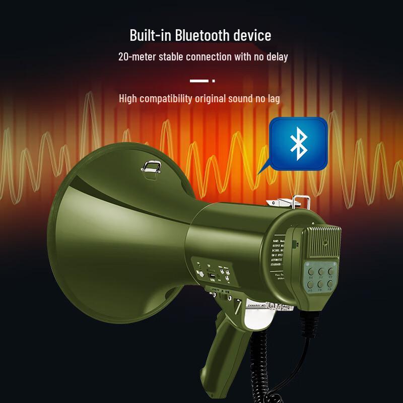 Yongduo CR-87 50W Portable Megaphone with Recording