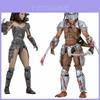 Neca 18 Predador Material Pvc Guerreira de Sangue Fêmea e Scar Guerreiro de Sangue Conjunto de Dois