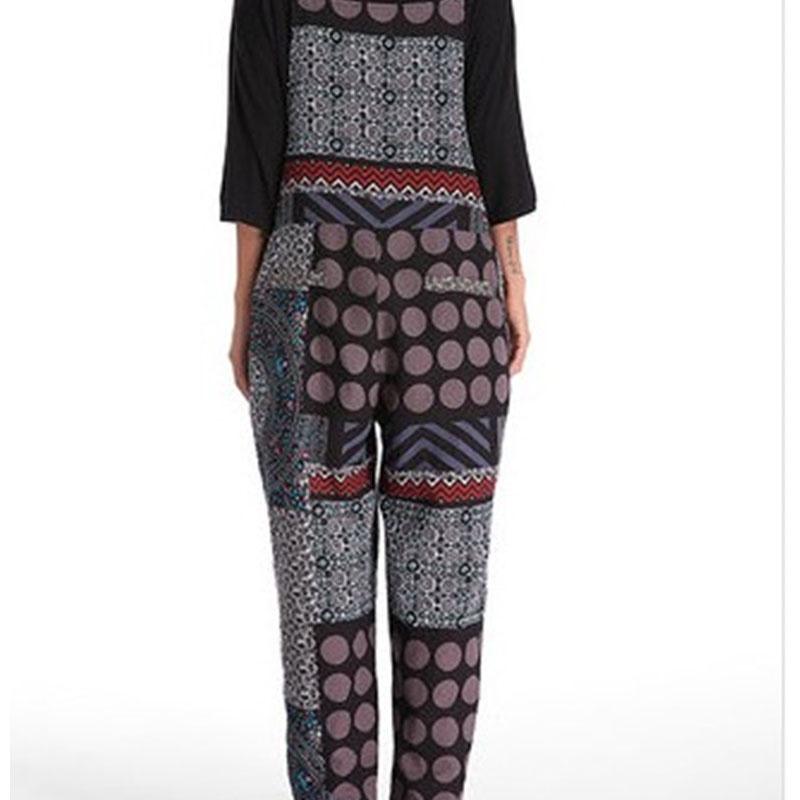 Premium Boho Women Sleeveless Bandage Jumpsuits Casual Floral Overalls Rompers With Timeless Charm