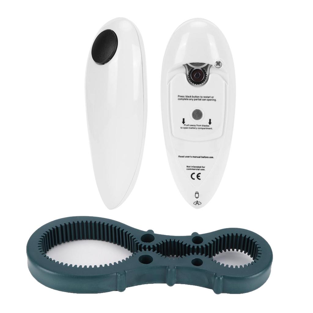 Automatic Electric Can Opener Manual Bottle Opener for Home Kitchen Restaurant Tool
