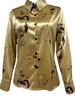 Floral Print Button Down Long Sleeve Shirt, Suitable For Dates, Holidays, Everyday, Birthday Parties, Singles Parties, Travel, Spring/Autumn Vacation