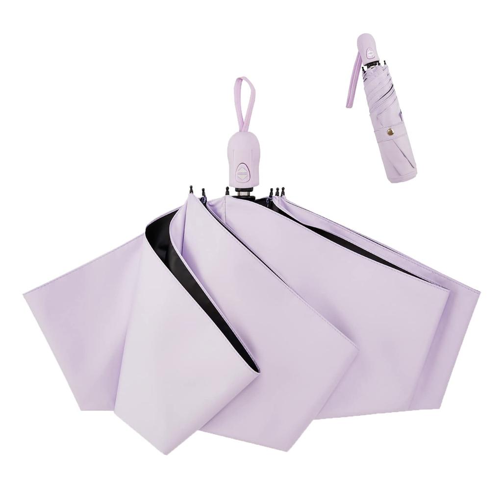 konciwa 199g Folding Parasol with UV Protection and Light Automatic Full Suitable for Sun and Folding Parasol for Women and UV Windproof and Perfect