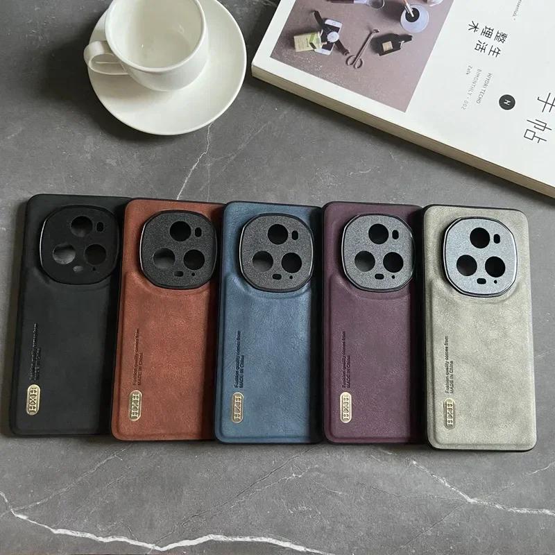 Magnetic for Honor 200 100 Magic 7 6 5 Lite Pro Ultimate SE GT X50i Case Leather Matte Soft Full Camera Protect Cover Shell Capa