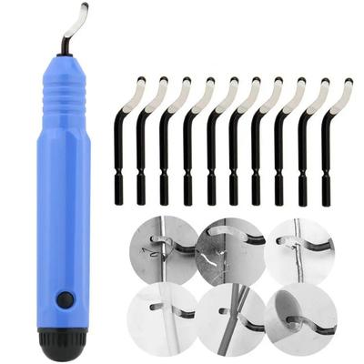 Hand Metal Deburring Tool Kit Router Bit Rotary Deburr Blades Precision Edge Remover For Wood Plastic Aluminum Copper Steel