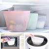 3PCS Silicone Food Storage Bag Reusable Stand Up Zip Leakproof Containers Fresh Bag Food Storage Fresh Wrap Ziplock