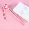 Funny Cat Stick Toy Flexible Long Pole Cat Teaser Wand with Bell And Tassel Interactive Pom-Poms Teaser Wand for Indoor Cats