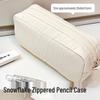 Colorful Large Capacity Square Pencil Case - Fresh, Simple, High-Value Student Stationery Storage Bag Collection
