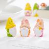 6Pcs Miniature Resin Gnomes Set Fairy Garden Statues For Outdoor, Indoor, Office Desk,Party Merits, Plant Pots And Gift