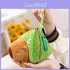 Zongzi Festivals Capybara Cartoon Keychain Stuffed Animal Doll Plush Gift Toy