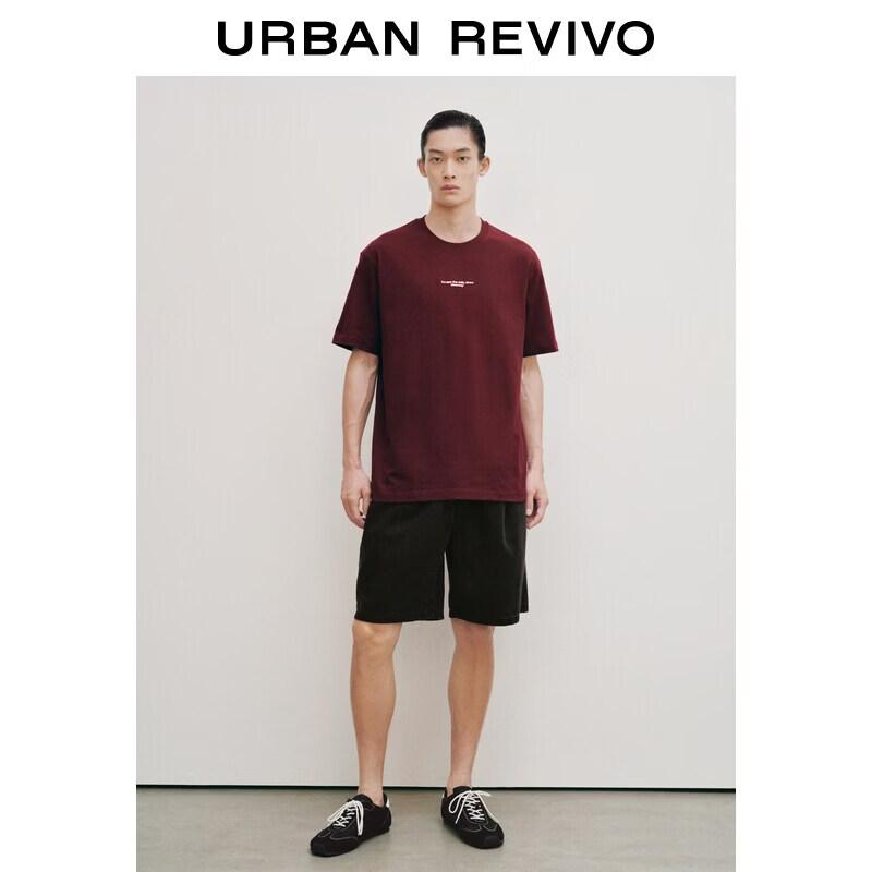 UR Men s Lace-Up Pleated Denim Shorts 29