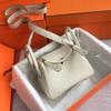 Crossbody-Tasche Mini Lindy Tasche Mini Arzttasche 2024 Rindsleder Damen-Tasche tragbar Schulter Medizinertasche