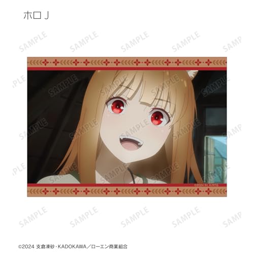 TV Anime "Spice and Wolf: Merchant Meets the Wise Wolf" Trading Holo Stills Bromide 14-Piece Box
