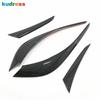 Rear Tail Light Lamp Cover Trim For Mazda CX5 CX-5 KF 2017-  Carbon Car Taillight Eyelid Eyebrow Frame Trims Accessories