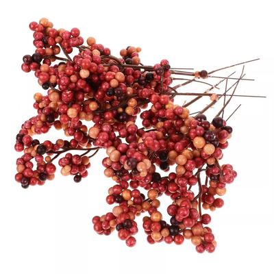10pcs Artificial Berry Stems Christmas Berry Picks Decor Berries Branches