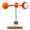 Solar-Powered Bird Repellent: Reflective Pinwheel with Smart Voice and Anti-Bird Spikes for Outdoor Use