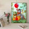5D Diy Diamond Painting Winnie and His Friends Full Drill Rhinestones Mosaic Embroidery Handmade Products Home Decor Gift