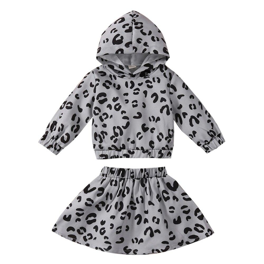 Set di abiti corti con cappuccio stampato leopardato da ragazza acquista in  modo economico — spedizione gratuita, recensioni reali con foto — Joom