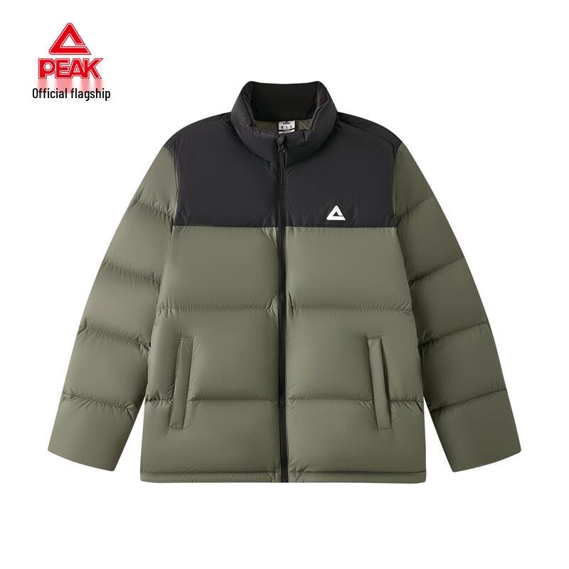 Peak Unisex Duck Down Stand Collar Puffer Jacket DF564080