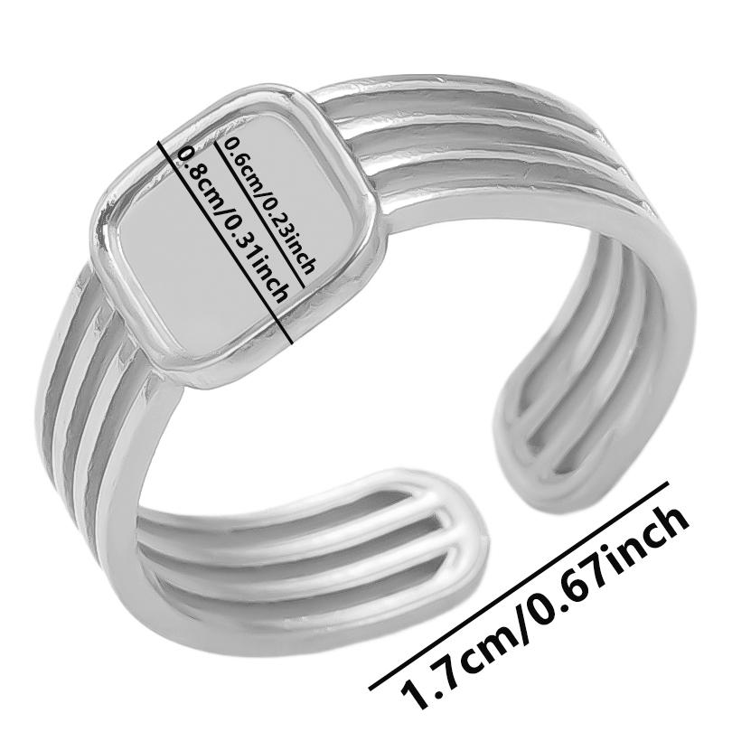 1/5pcs Silver Color Snake Beads Round Heart Stainless Steel Rings For Women Men Accessories Vintage Jewelry Finger Ring Anillos
