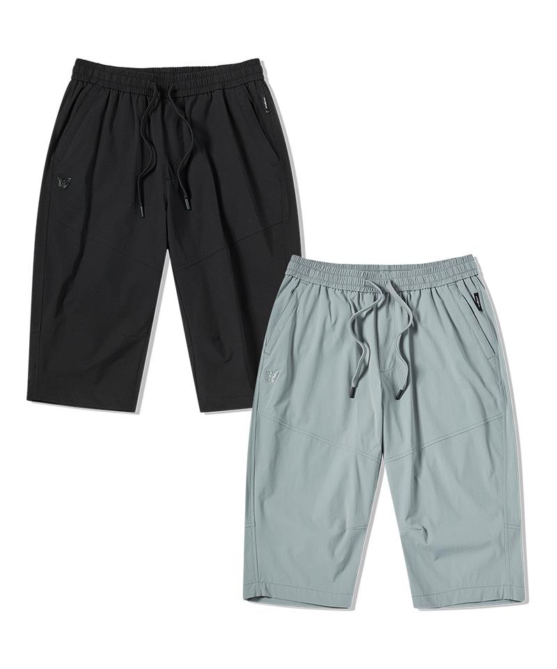 LIFEWORK Diagonal Elastic Waist Pants