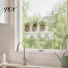 Wall Mounted Succulents Stands Window Suction Cup Storage Rack, Clear Acrylic Shelf with Strong Adsorption Shelves Adsorption, Floating Plant