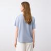 Elva' Island Women's Solid Short Sleeve Round Neck T-Shirt