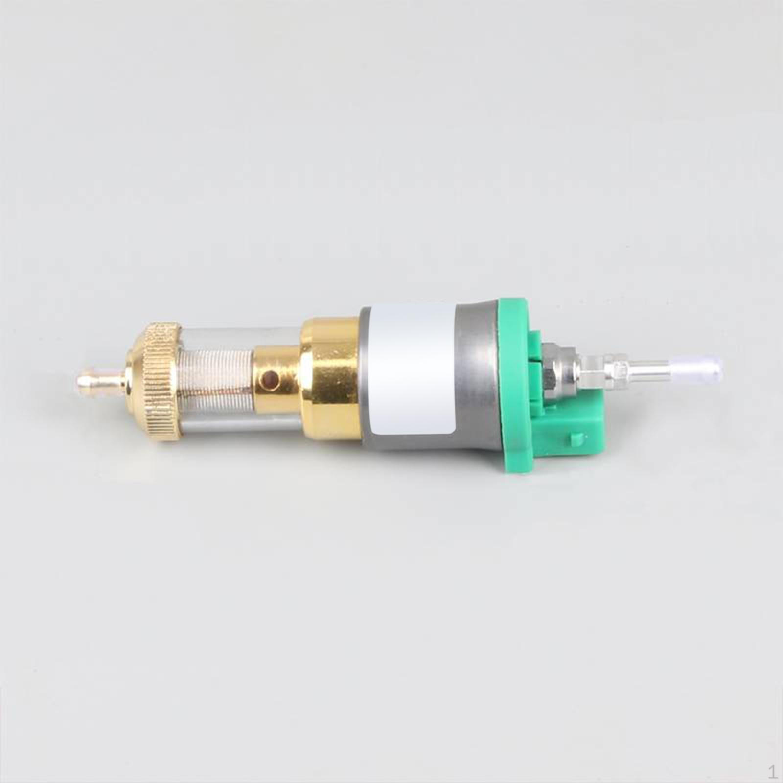 

Топливный насос отопителя 1–5 кВт, универсальный со стабильным фильтром для автомобильных аксессуаров 12V 22ml