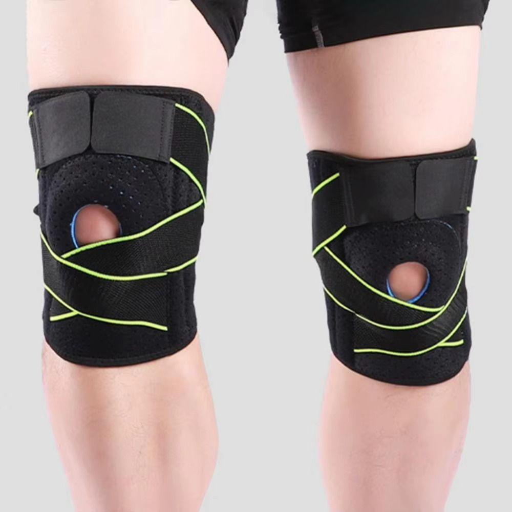 Adjustable Strap Meniscus Tear Support Side Stabilizers Knee Support  Fitness Training