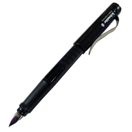 Schneider Base Fountain Pen, Nib Size: EF (Extra Fine), Cartridge Type (Black)