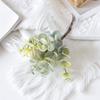Artificial Eucalyptus Leaves Plastic Fake Plant Home Vase Party Outdoor Garden Wedding Bridal Bouquet Wreath DIY Gift Box Decor