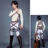 Hoogwaardige Attack on Titan Shingeki No Kyojin harnasriem voor stijlvolle cosplay