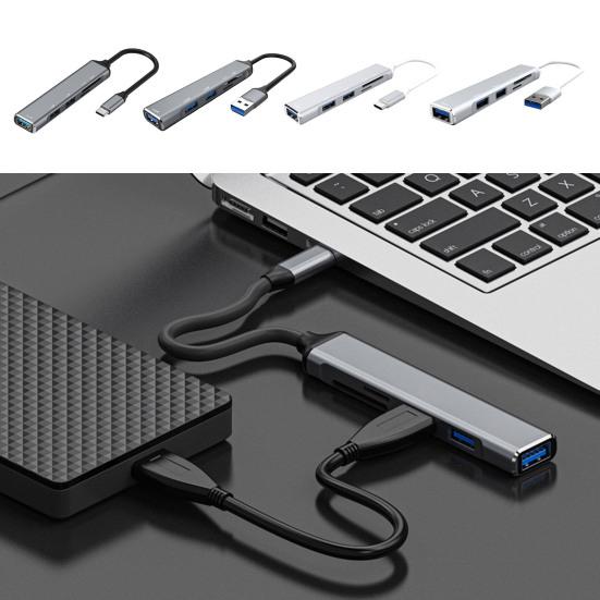 

Прочная док-станция USB 5 в 1, расширение порта Plug and Play