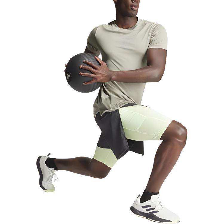 Adidas SS24 T Shirt Men's Light Gray IS3738