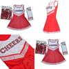 Lala Cheerleader Dress Set With Floral Socks Women's Football Baby Costume Dancewear