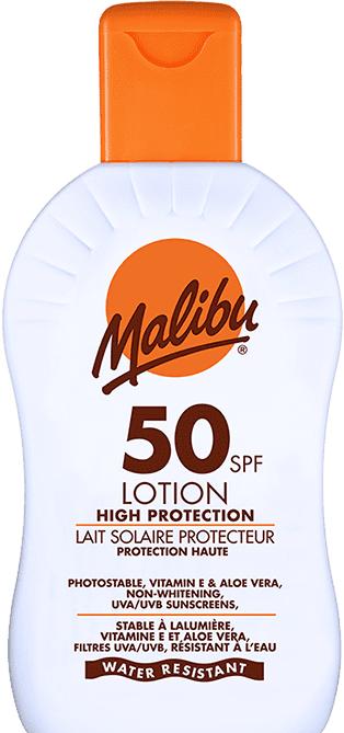 Malibu waterproof balm SPF50 100ml + Aloe after 100ml sunbathing