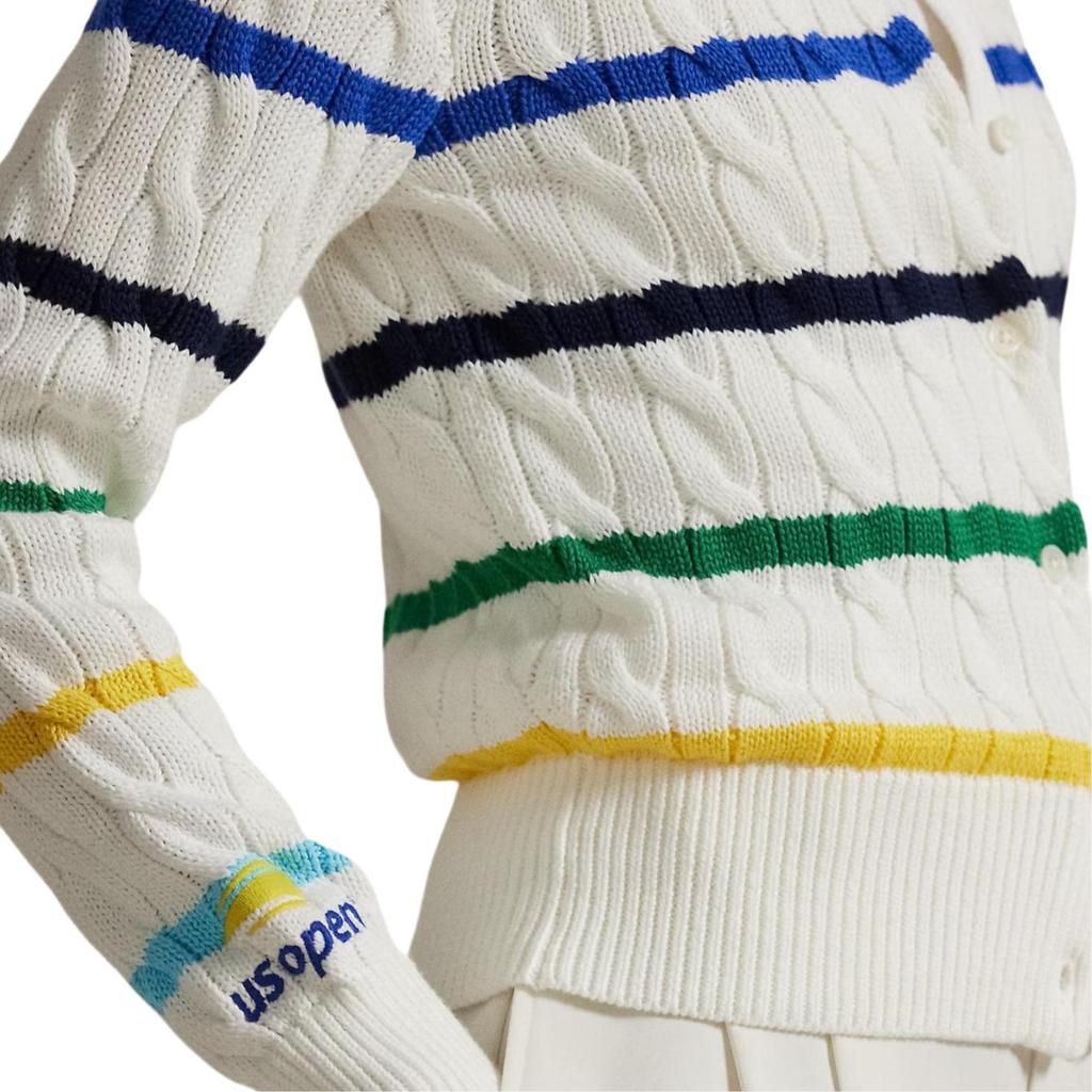 Polo Ralph Lauren Striped Cotton Crew Neck Sweater Women Sweater 211A89211-001