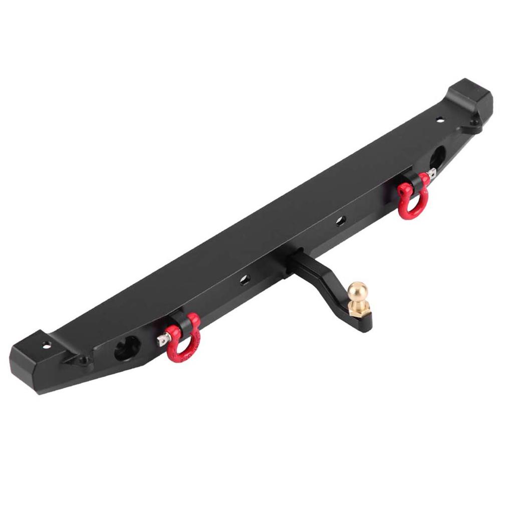 Metal FrontRear Bumper with LED Lights for Traxxax Trx4 for SCX10II 90046 110 RC Car