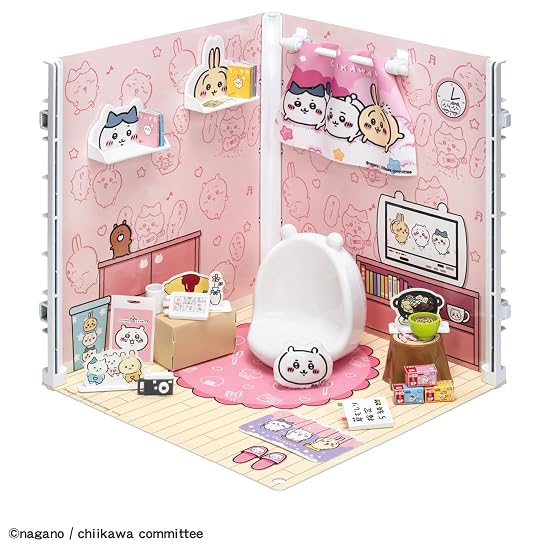 Takara Tomy Licca-chan Chiikawa-ippai 2-way Room Dress-up Pretend Play Toy Ages 3+