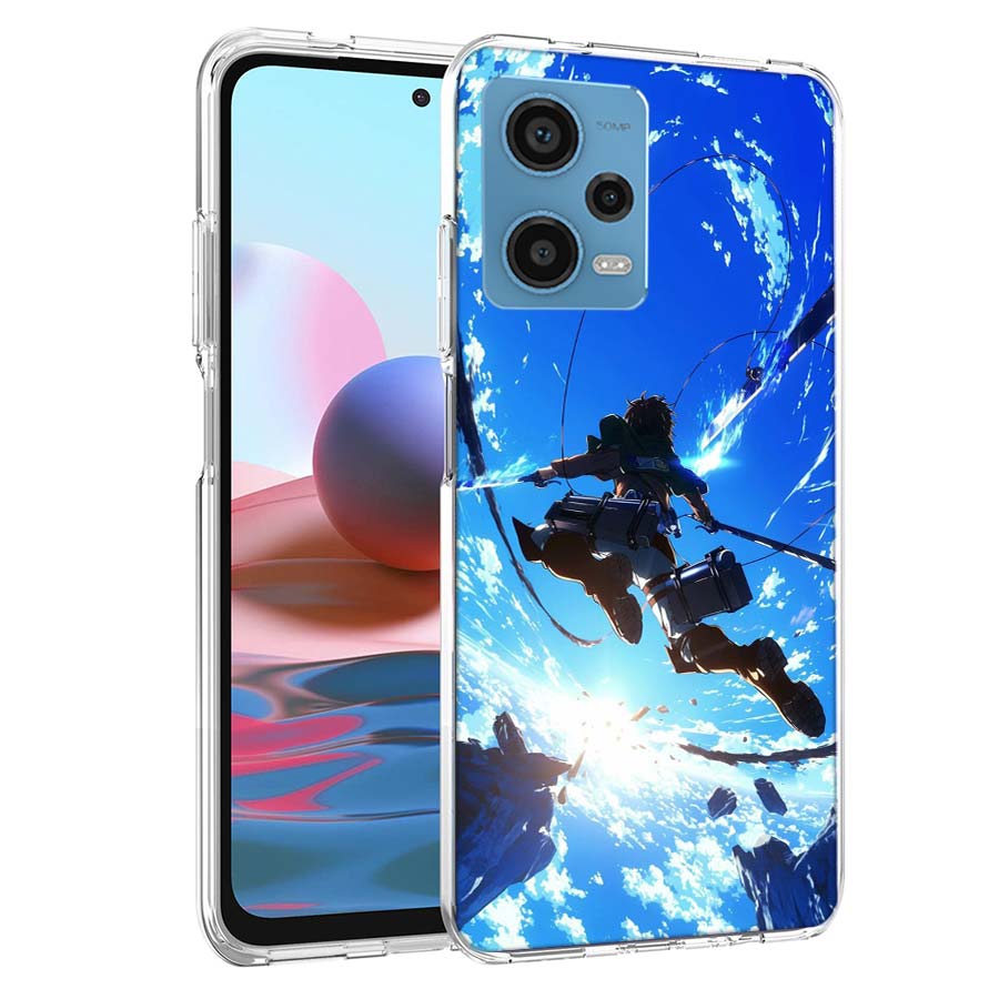 

Character LEVI ACKERMAN Phone Case For Redmi Note 13 12 14 15 Pro Plus 13R 11 11T 11E 11S 10 Pro 10S 9 9S Cover Cell Clear TPU C Redmi Note 15 5G