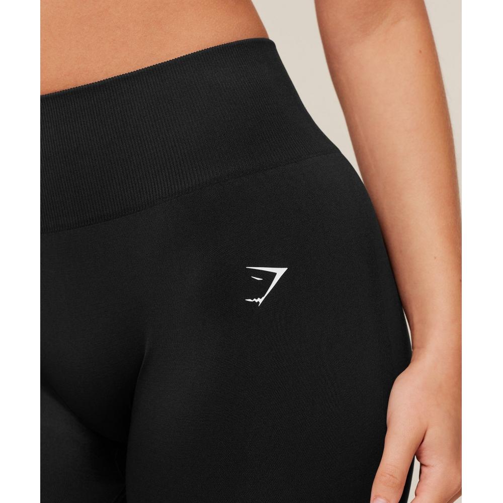 Gymshark Alltags nahtlose ausgestellte Leggings 2.0 Gs Schwarz B6b2g Bb2j