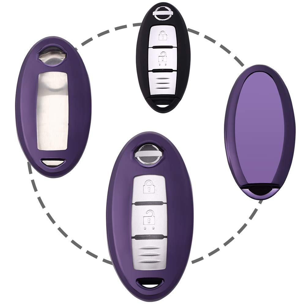Nissan Infinity Key Case, Compatible with Days, Serena, X-trail, Elgrand, Skyline, Notebook, Cube, Juke