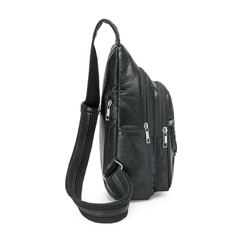Women's Shoulder Bag PU Chest Bag Lightweight Travel Crossbody Bag
